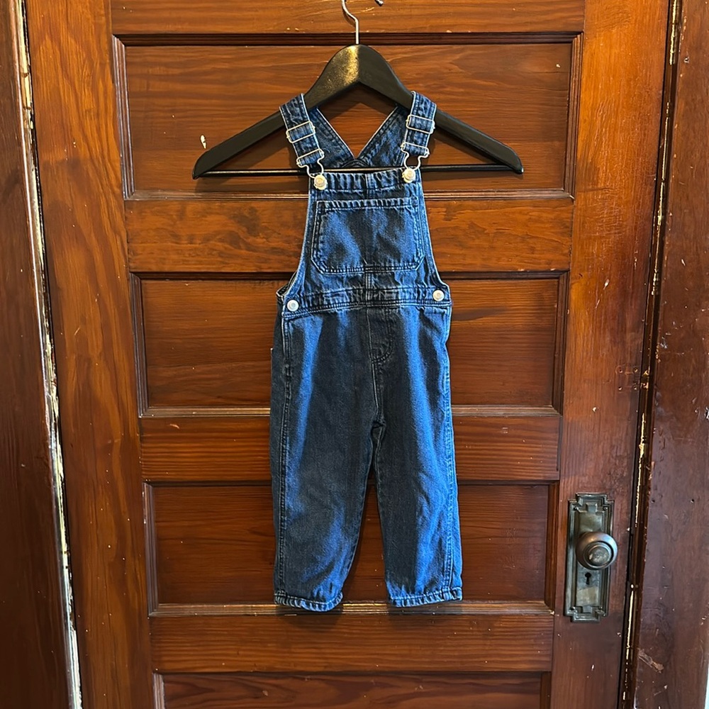 Zara baby overalls, indigo, size 18-24 months